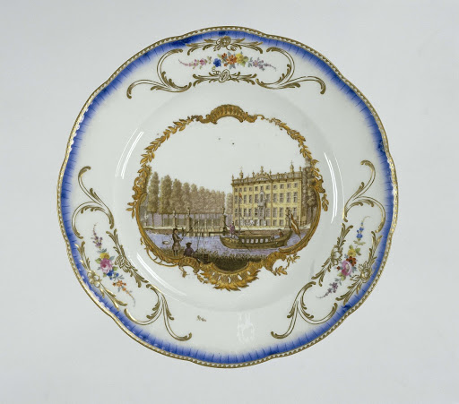 Seven plates from the service of Stadtholder William v - Meissener Porzellan Manufaktur, Hendrik de Leth