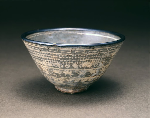Tea bowl of Mishima type - Unknown