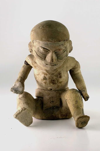 Anthropomorphic figure (old seated) - Unknown