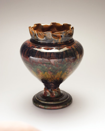 Pedestal Vase - George E. Ohr