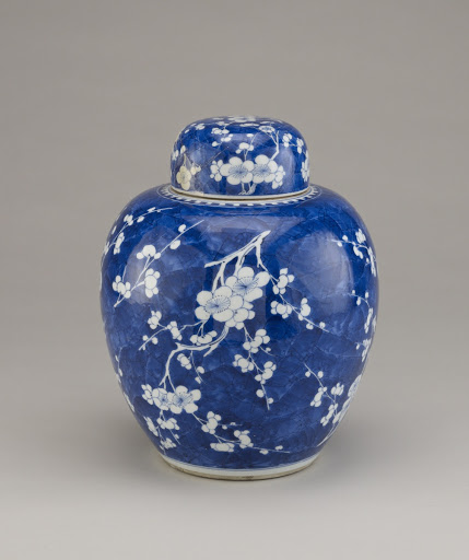 Ginger jar with cover