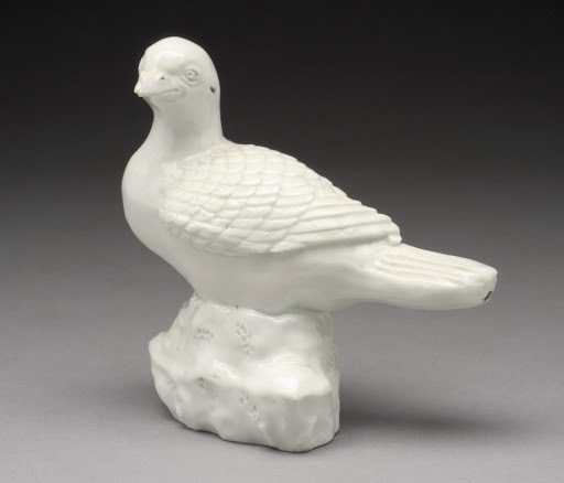 Pigeon-shaped Water Dropper or Okimono - Unknown