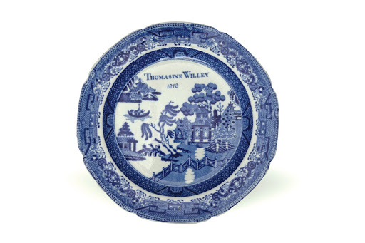 Willow Pattern Plate - Attributed to Josiah Spode