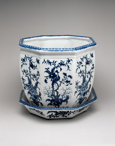 Jardinère and Stand - Worchester Porcelain Manufactory
