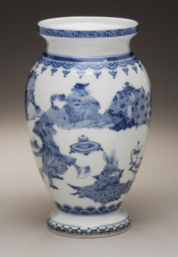 Baluster Vase with Zodiac-Animal Banquet - Unknown