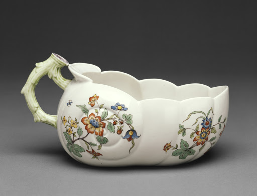 Chamber Pot (Bourdaloue) - Chantilly Porcelain Manufactory