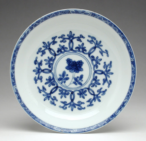 Blue and White Saucer - Unknown