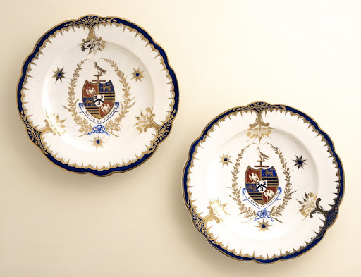 Pair of Plates - Derby Porcelain Works