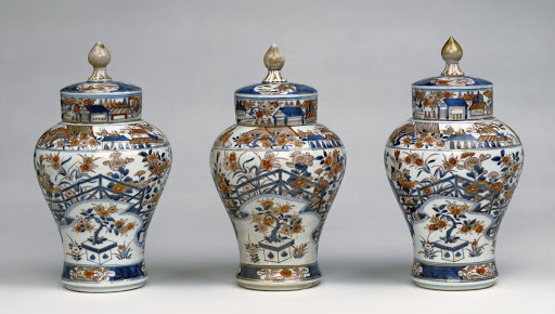 Garniture of Three Vases - Unknown