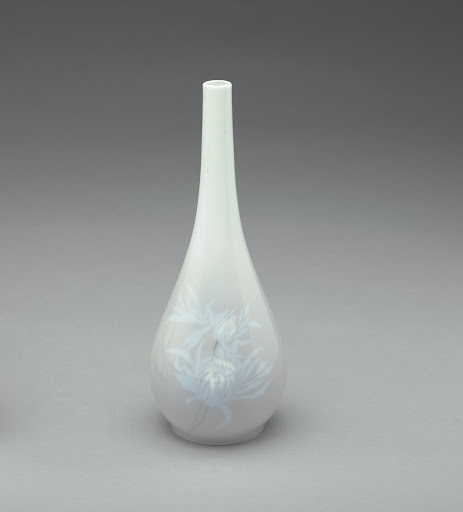 Vase with chrysanthemum