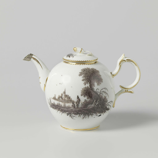 Teapot - Manufactuur Oud-Loosdrecht