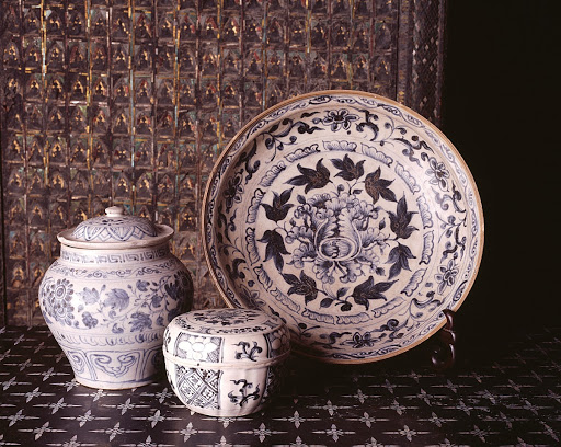 A collection of Annamese blue-and-white - Unknown