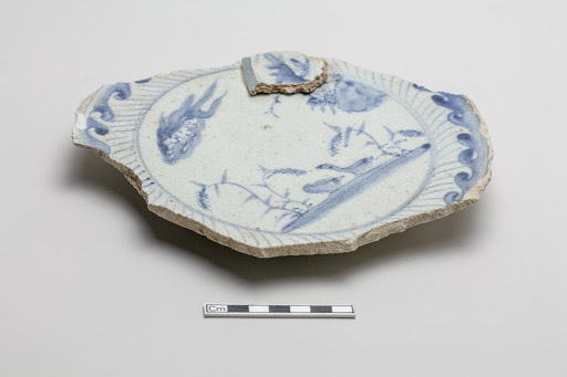 Large plate, waster