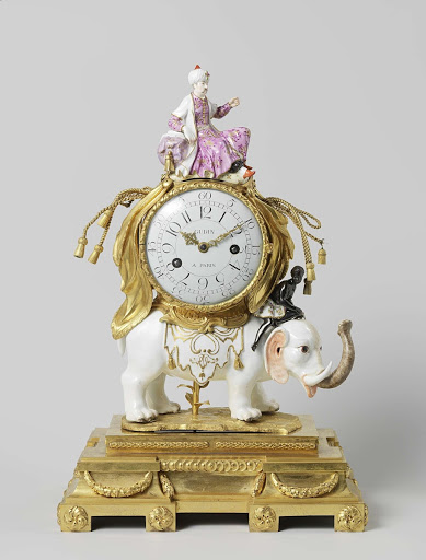 Mantle clock (pendule) - Anonymous