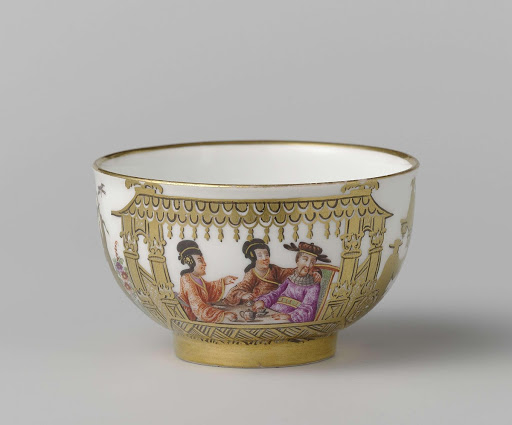 Cup with the coats of arms of Saxony and of Poland - Meissener Porzellan Manufaktur