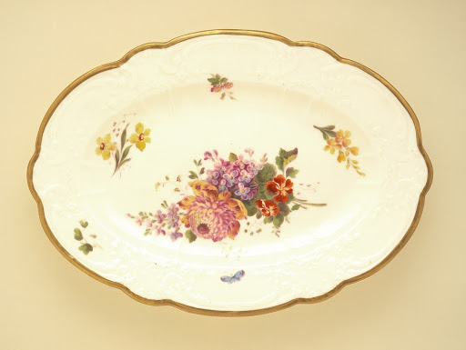 Oval Dish - William Billingsley (attributed to)