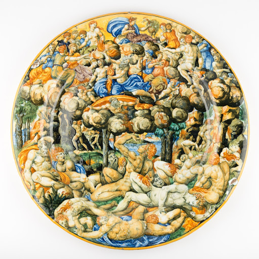 Plate “The Fall of the Giants” - Francesco Durantino
