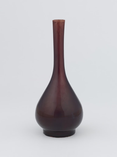 Vase, possibly glazed by Charles M. Kurtz