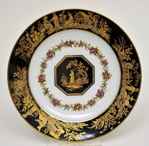 Plate, c.1791 - Sèvres Porcelain