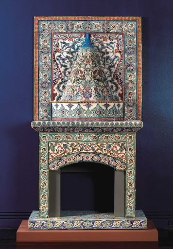 Tiled stove - KUTAHYA TURKEY