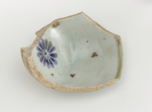 Temmoku shape tea bowl, fragment
