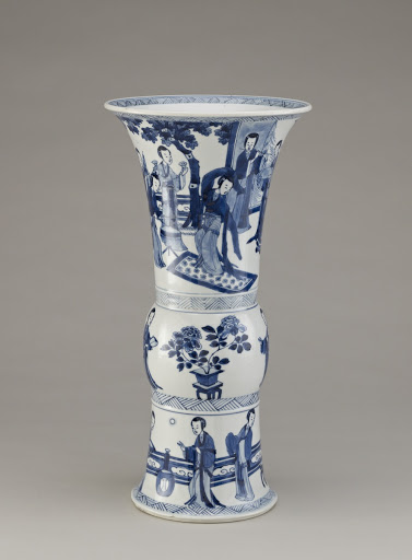 Beaker-shaped vase, from a five-piece garniture (F1980.190-.194)