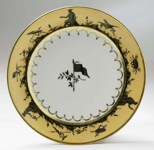 Dinner Plate - Dihl et Guerhard (possibly), Paris Porcelain
