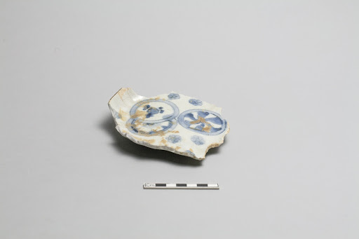 Warped plate fragment (molded)