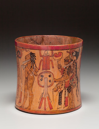 Vessel with a Procession of Warriors - Precolumbian
