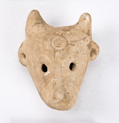 Whistle in the shape of an ox head