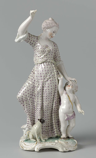Venus en Amor - Porzellanmanufaktur Frankenthal, Johann Wilhelm Lanz