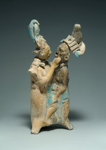 Figurine of Embracing Couple - Unknown