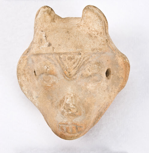Whistle in the shape of an animal head