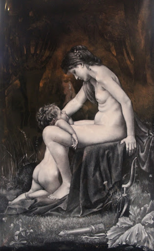 Venus and Love - Henri Doublet