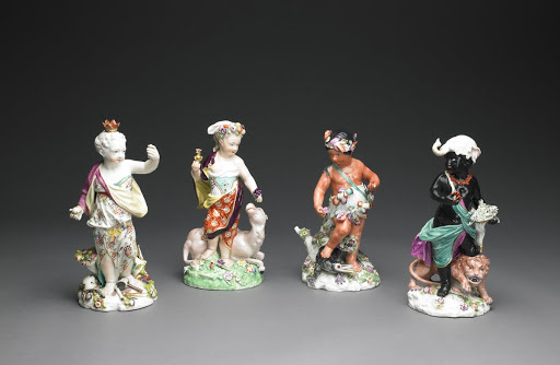 Four Quarters of the Globe - Derby Porcelain Manufactory, William Duesbury & Co., Derby (Derbyshire), operated about 1748 - 1848