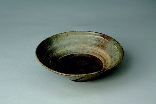 Bowl, Design of Brush Pattern, Buncheong Ware - Unknown