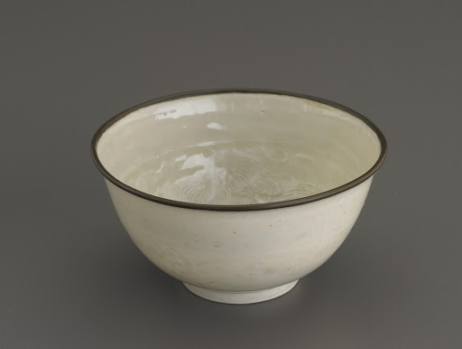 Bowl with molded decoration
