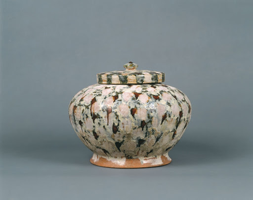 Three-Colored Cinerary Urn - Unknown