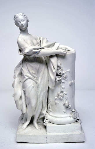 Figure of Madame de Pompadour (1721-1764) - Artist unknown