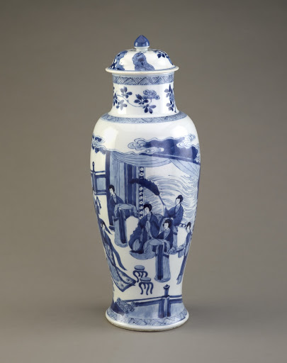 Baluster vase, from a five-piece garniture (F1980.190-.194)