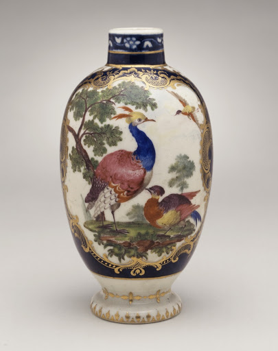 Tea Caddy - Royal Worcester Porcelain Company