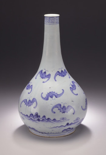 Bottle with Bats - Unknown