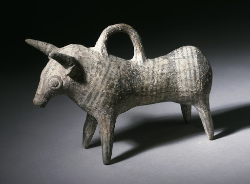 Base - Ring Ware Figure of a Bull - Unknown
