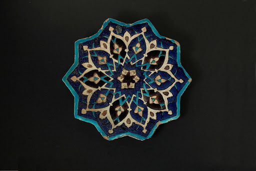 Ten-pointed star-shaped tile - Unknown