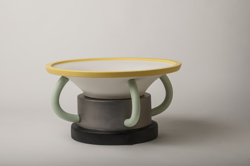 Fruit bowl with handles - Ettore Sottsass