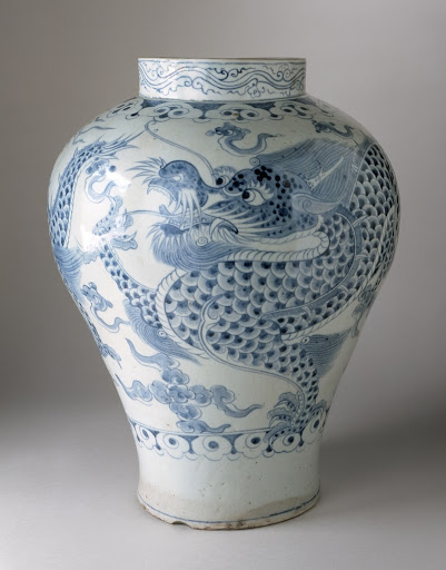 Jar with Dragon and Clouds - Unknown