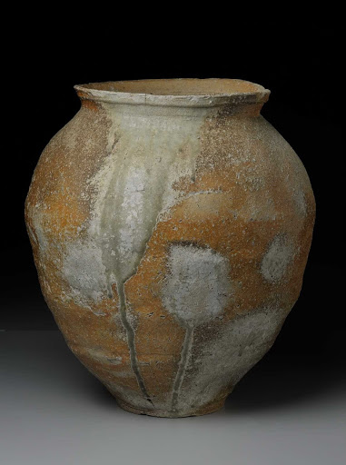 JAR, Stoneware with natural ash glaze - unknown