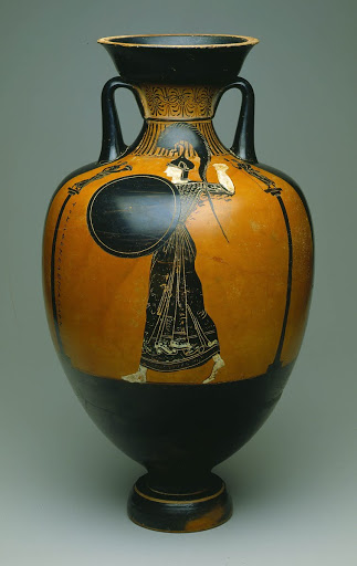 Panathenaic Amphora - Artist Name Unknown