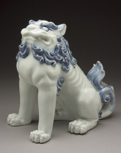 Okimono in the Form of a Chinese Lion - Unknown