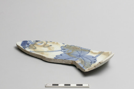 Dish fragment (part of foot and rim)